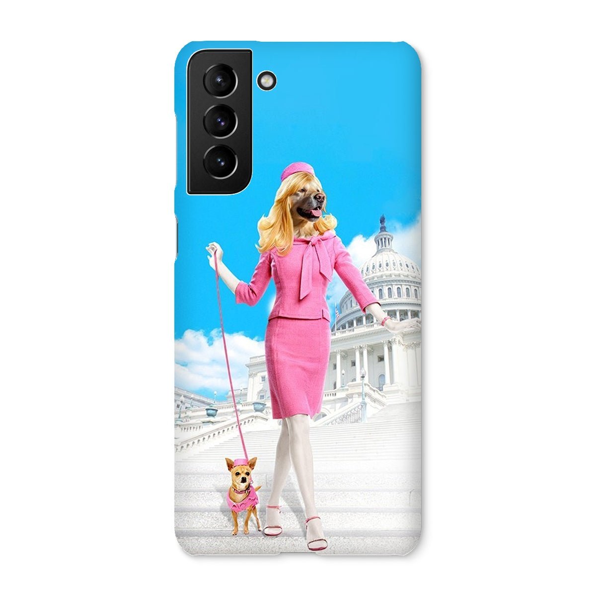 Pet Portraits | Legally Blonde: Custom Pet Phone Case | Paw & Glory