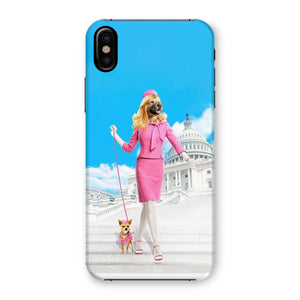 Legally Blonde: Custom Pet Phone Case - Paw & Glory - Dog Portraits - Pet Portraits