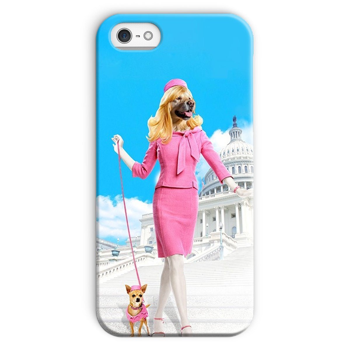 Pet Portraits | Legally Blonde: Custom Pet Phone Case | Paw & Glory