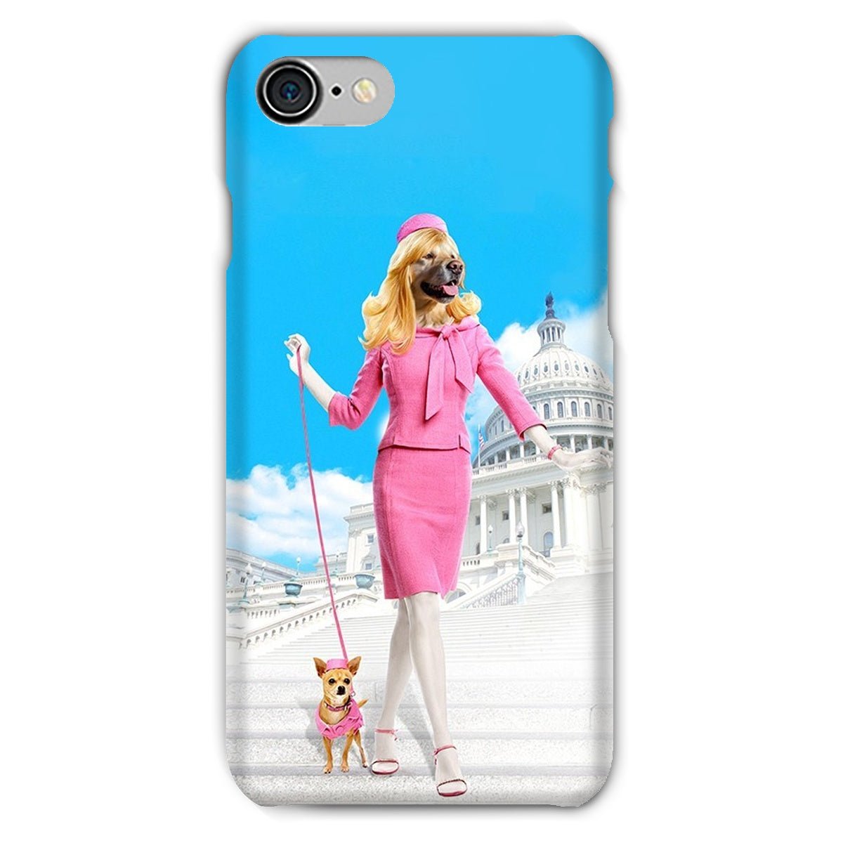 Pet Portraits | Legally Blonde: Custom Pet Phone Case | Paw & Glory