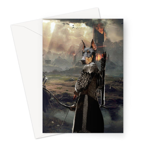 Fantasy Fellowship Custom Pet Greeting Card | Personalised Pet Gift | Paw & Glory