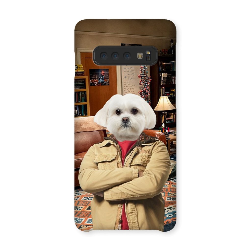 Pet Portraits | Leonard Hofstadter (Big Bang theory): Custom Pet Phone Case | Paw & Glory