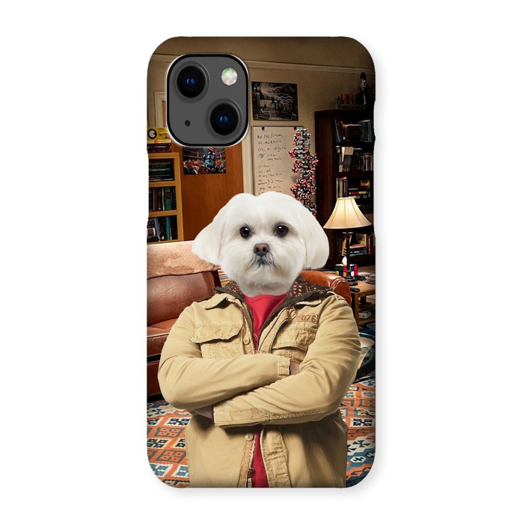 Pet Portraits | Leonard Hofstadter (Big Bang theory): Custom Pet Phone Case | Paw & Glory