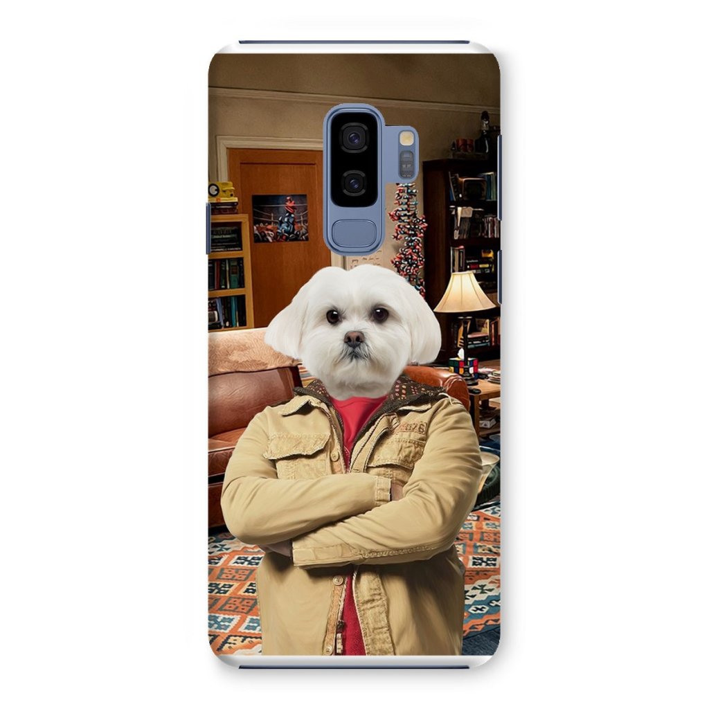 Pet Portraits | Leonard Hofstadter (Big Bang theory): Custom Pet Phone Case | Paw & Glory
