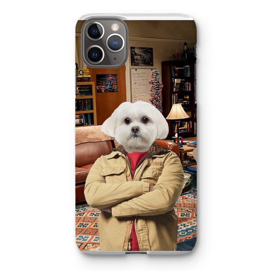 Pet Portraits | Leonard Hofstadter (Big Bang theory): Custom Pet Phone Case | Paw & Glory