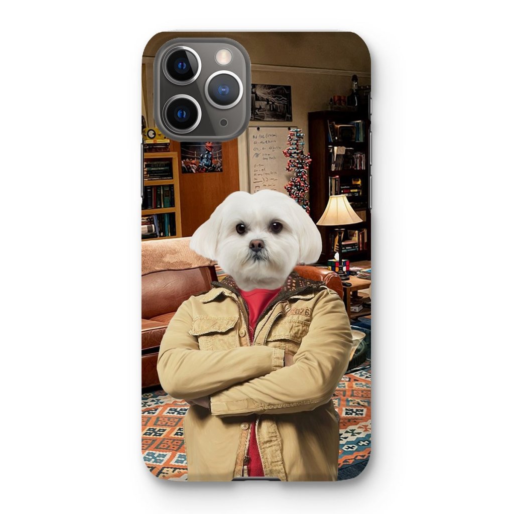 Pet Portraits | Leonard Hofstadter (Big Bang theory): Custom Pet Phone Case | Paw & Glory