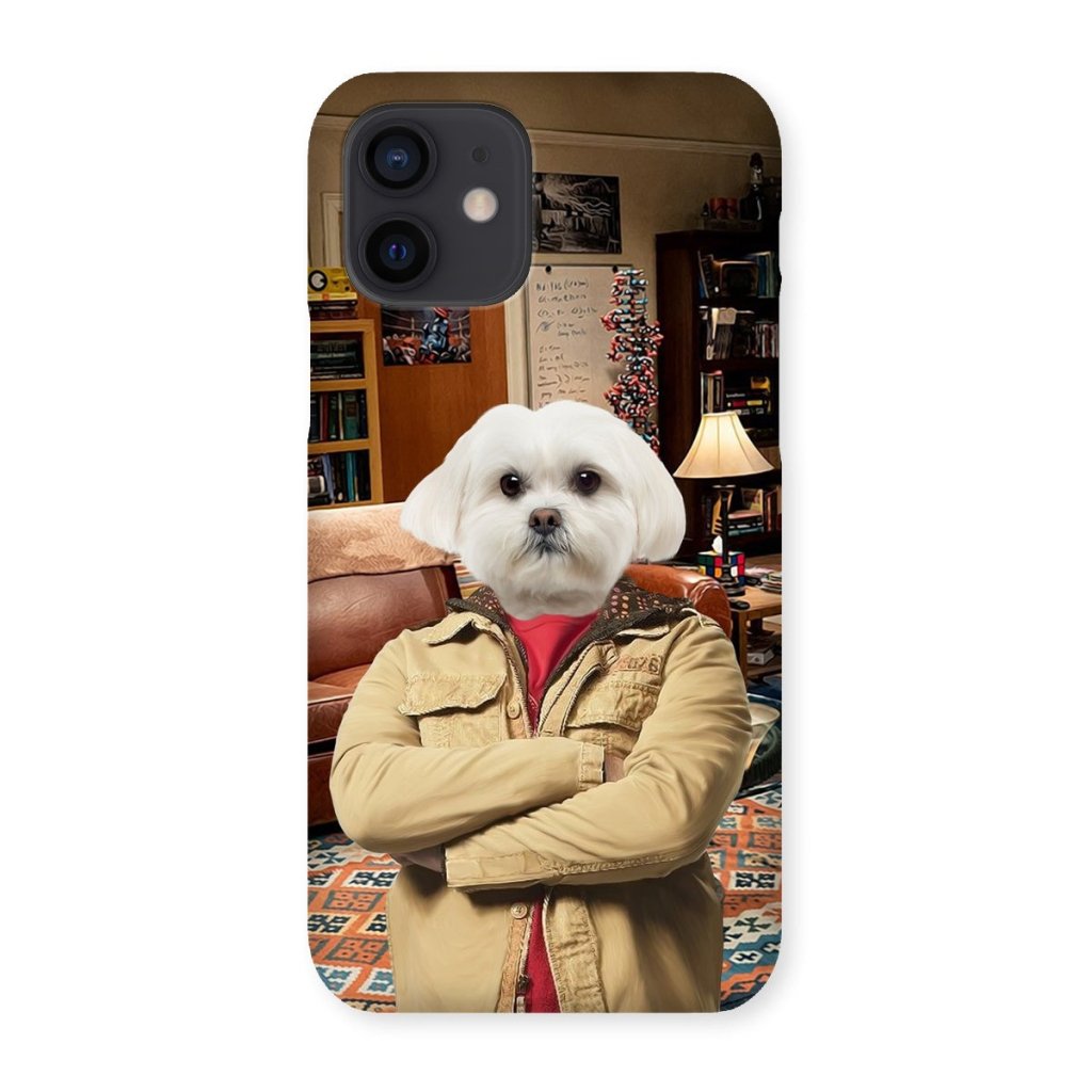 Pet Portraits | Leonard Hofstadter (Big Bang theory): Custom Pet Phone Case | Paw & Glory
