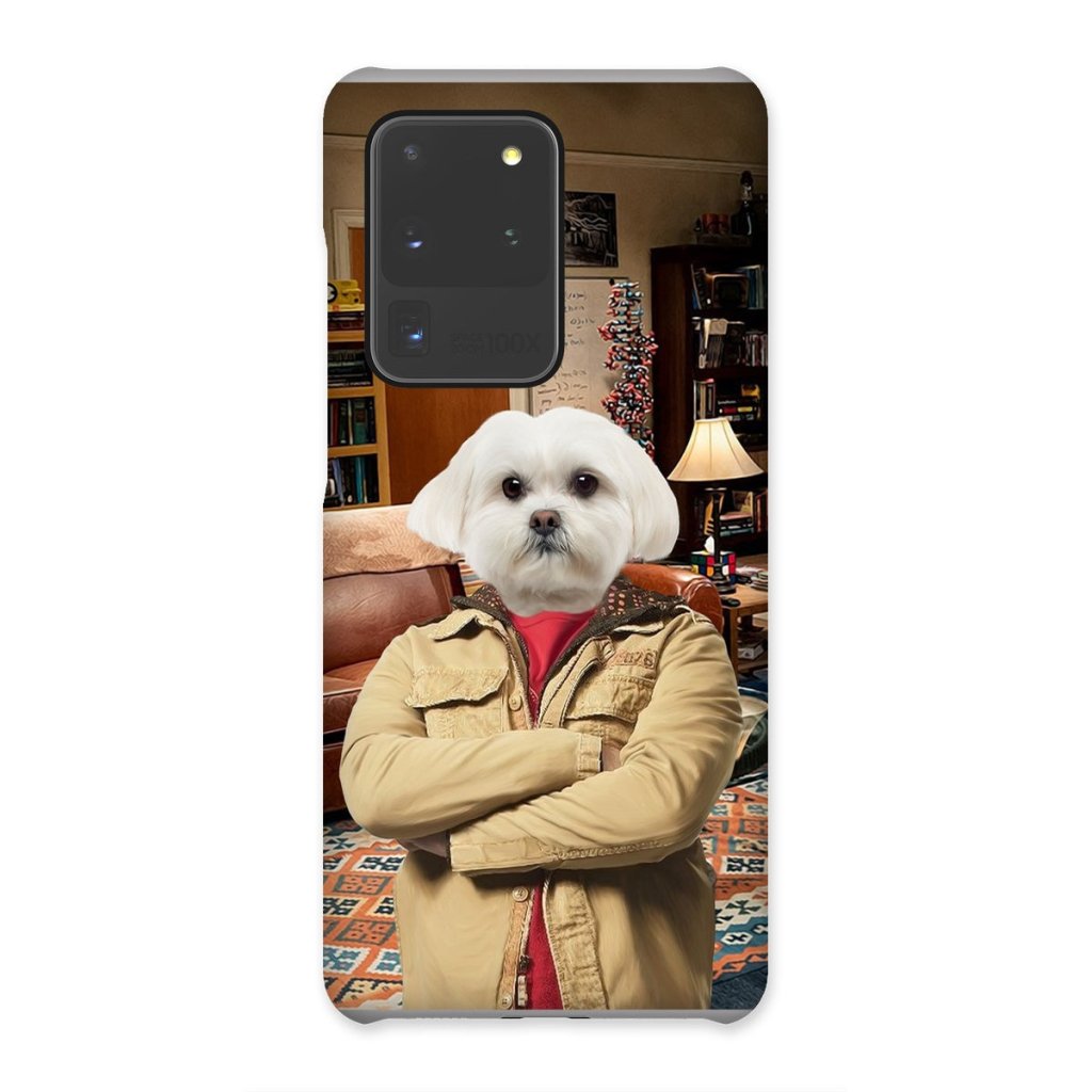 Pet Portraits | Leonard Hofstadter (Big Bang theory): Custom Pet Phone Case | Paw & Glory