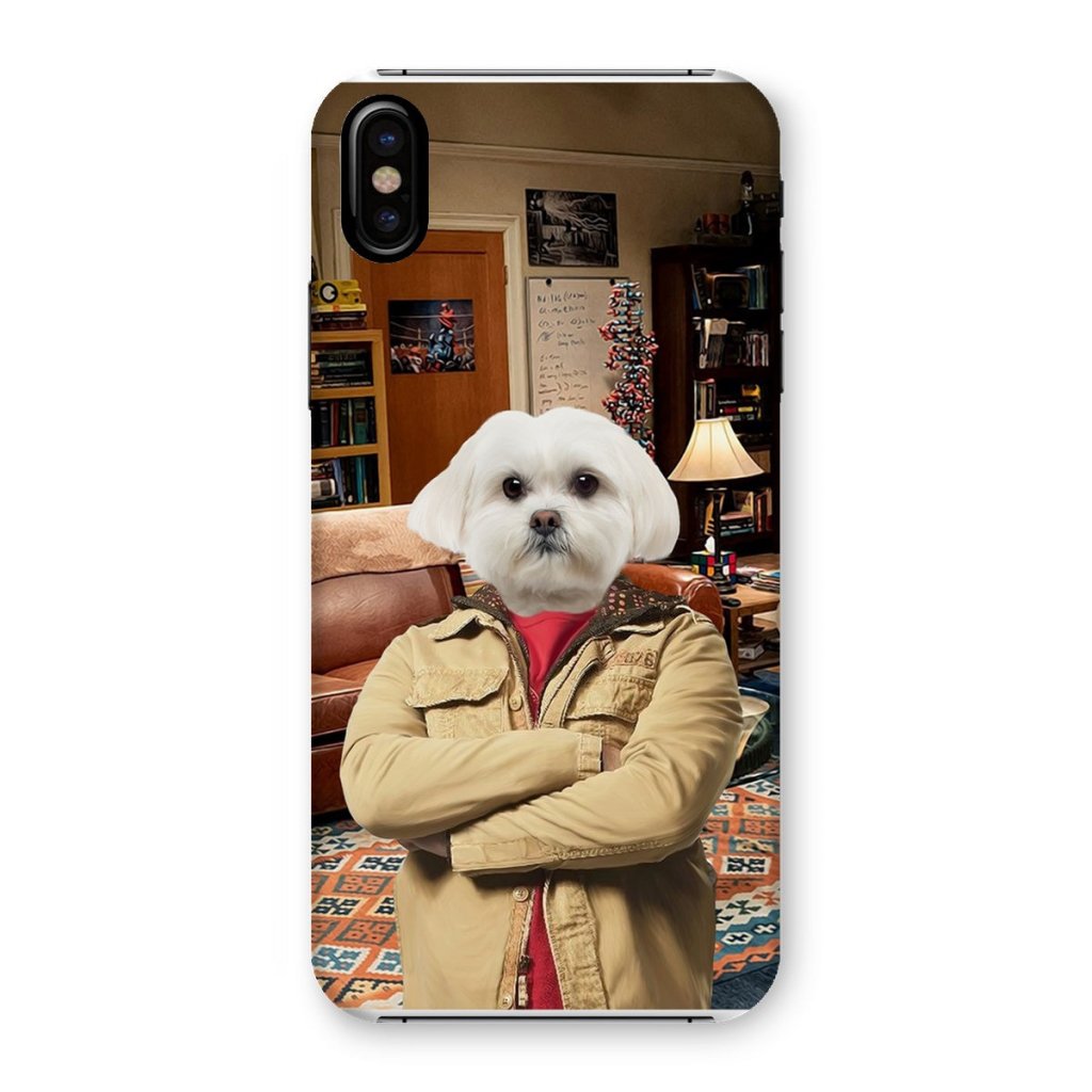 Pet Portraits | Leonard Hofstadter (Big Bang theory): Custom Pet Phone Case | Paw & Glory