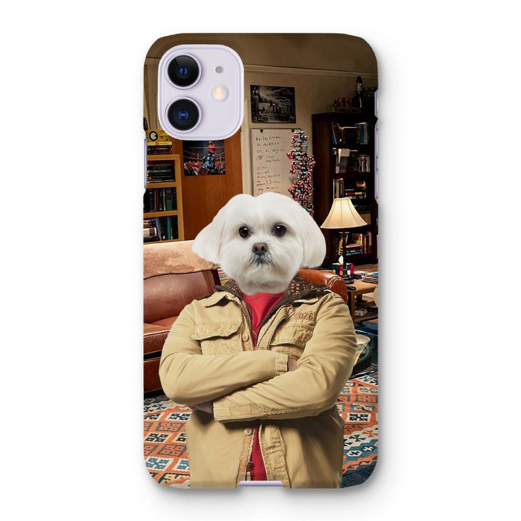 Pet Portraits | Leonard Hofstadter (Big Bang theory): Custom Pet Phone Case | Paw & Glory