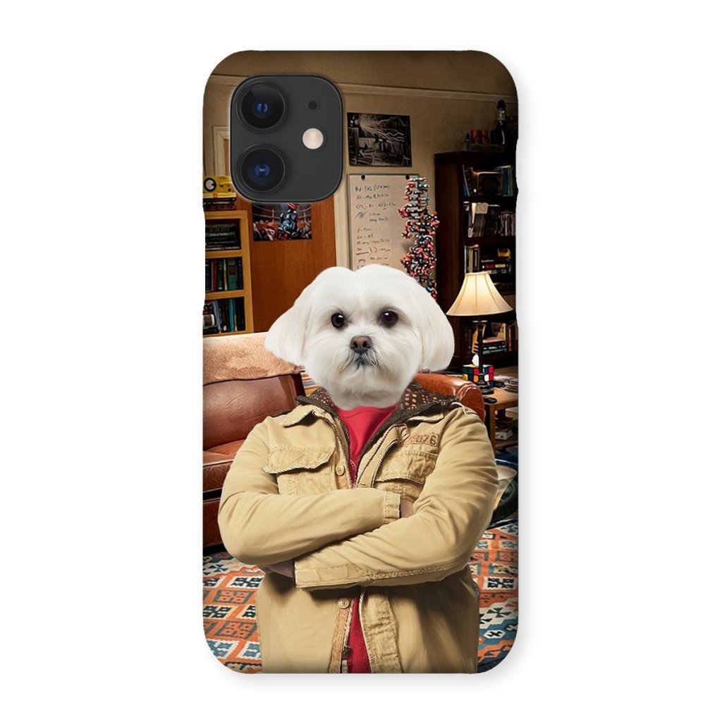 Pet Portraits | Leonard Hofstadter (Big Bang theory): Custom Pet Phone Case | Paw & Glory