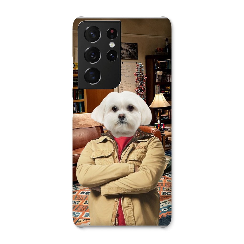 Pet Portraits | Leonard Hofstadter (Big Bang theory): Custom Pet Phone Case | Paw & Glory