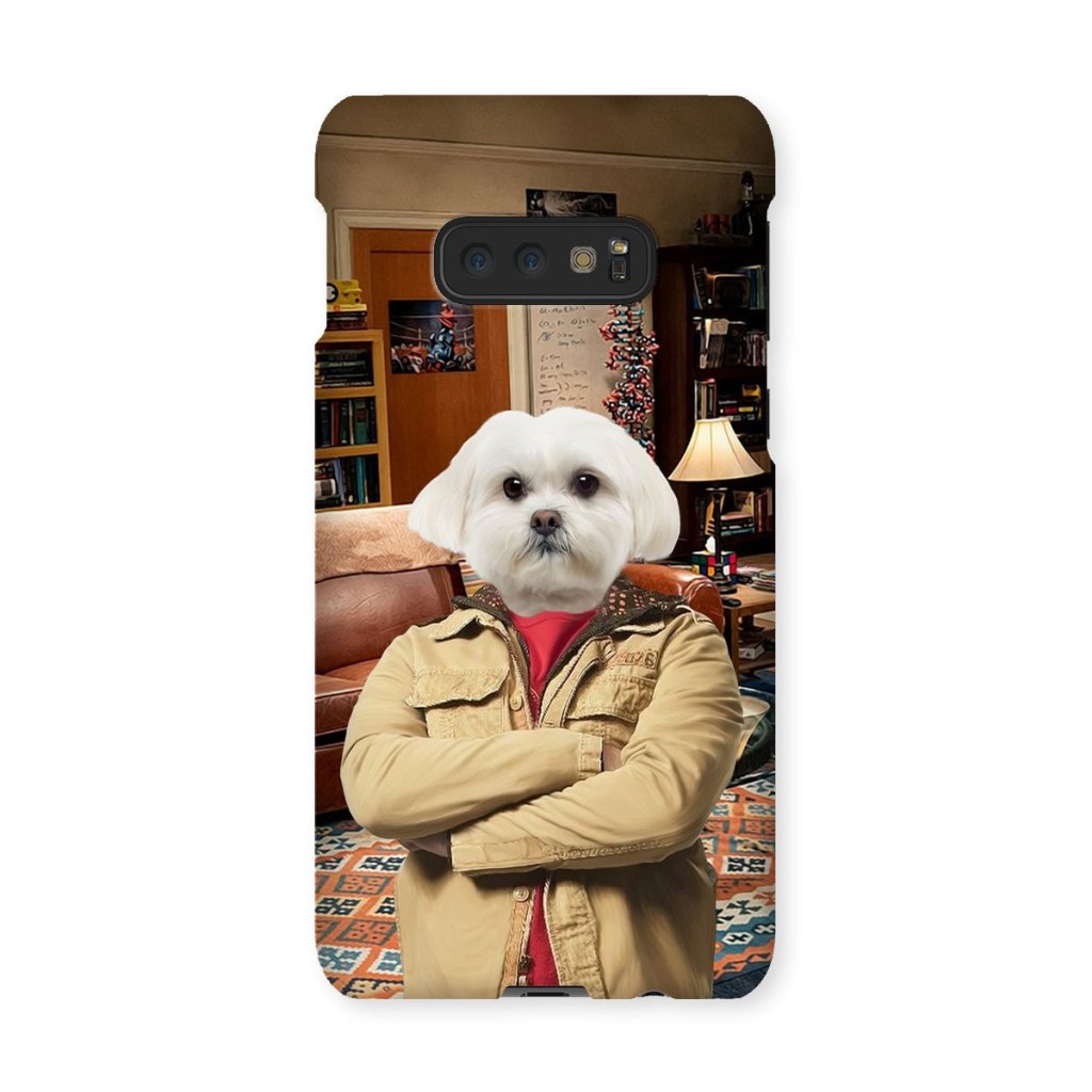 Pet Portraits | Leonard Hofstadter (Big Bang theory): Custom Pet Phone Case | Paw & Glory
