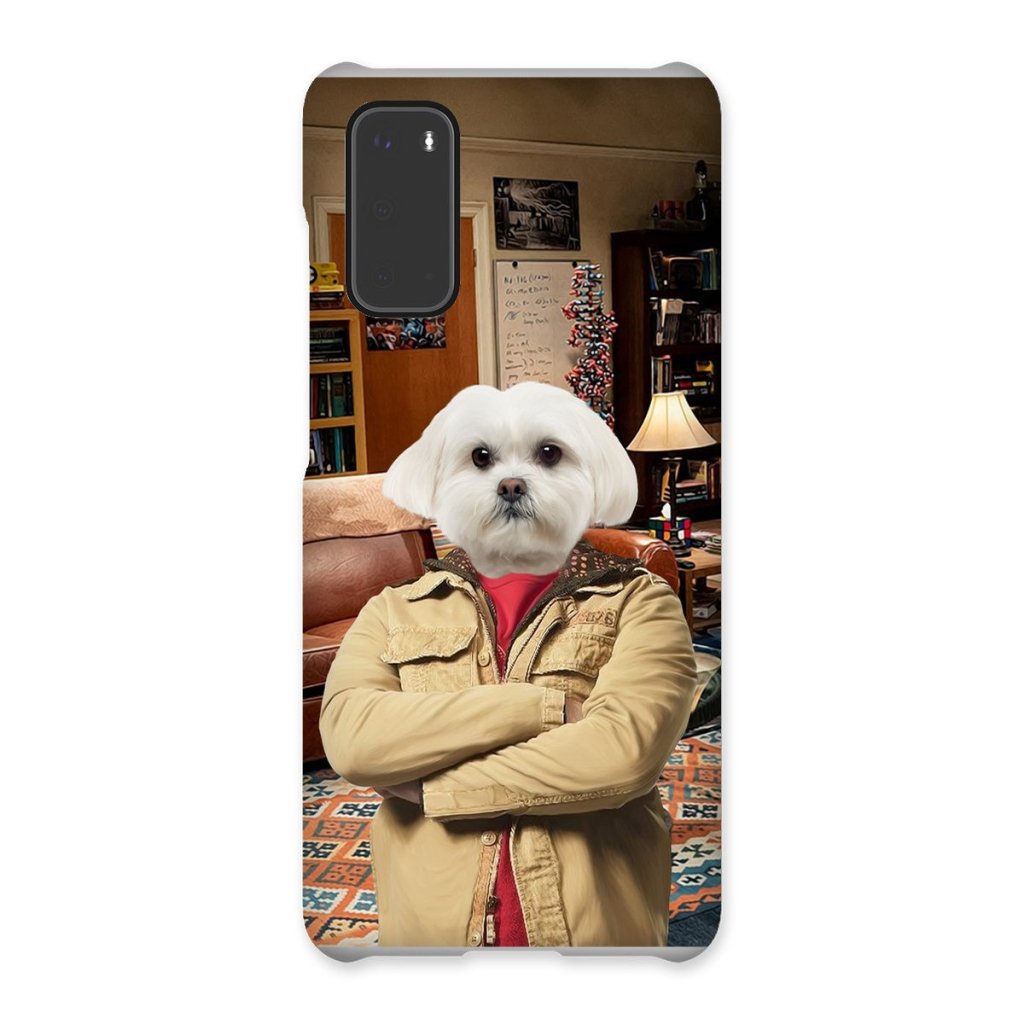 Leonard Hofstadter (Big Bang theory): Custom Pet Phone Case - Paw & Glory - Dog Portraits - Pet Portraits