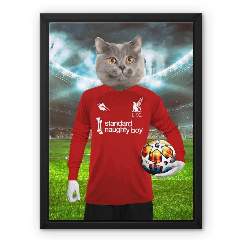 Pet Portraits | Liverpawl Football Club: Custom Pet Canvas | Paw & Glory
