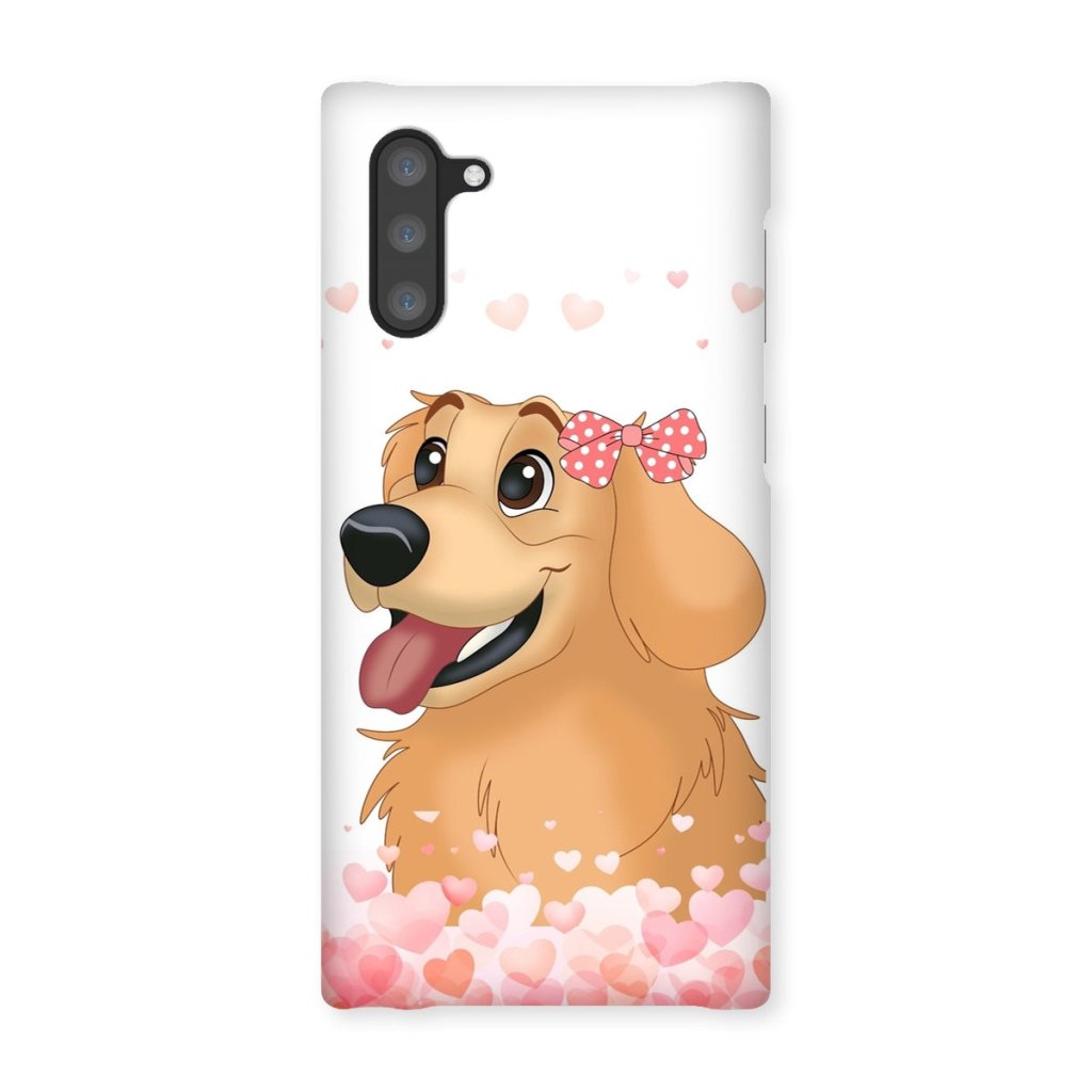 Pet Portraits | Love Bomb: Cartoon One Pet Phone Case | Paw & Glory