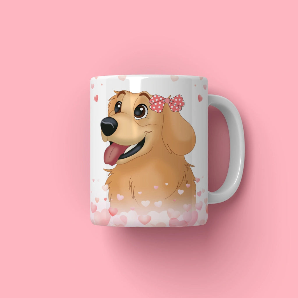 Pet Portraits | Love Bomb: Pet Coffee Mug | Paw & Glory