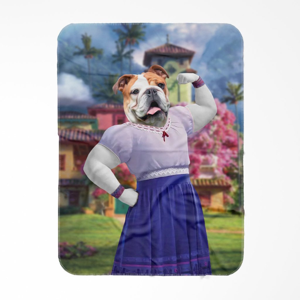 Pet Portraits | Luisa (Encanto Inspired): Custom Pet Blanket | Paw & Glory