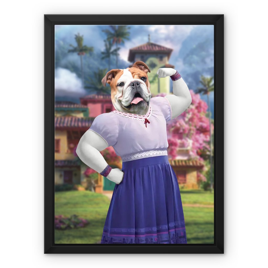 Pet Portraits | Luisa (Encanto Inspired): Custom Pet Canvas | Paw & Glory