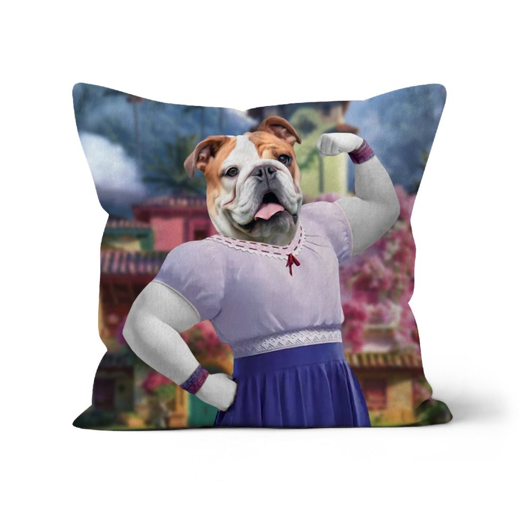 Pet Portraits | Luisa (Encanto Inspired): Custom Pet Pillow | Paw & Glory