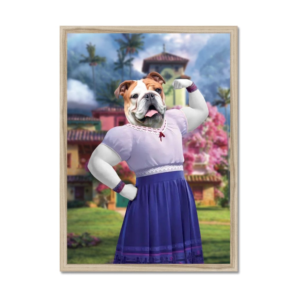 Pet Portraits | Luisa (Encanto Inspired): Custom Pet Portrait | Paw & Glory