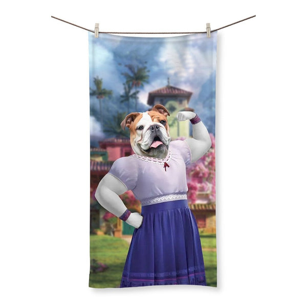 Strong Magical Sister Custom Pet Towel | Custom Pet Portrait | Paw & Glory