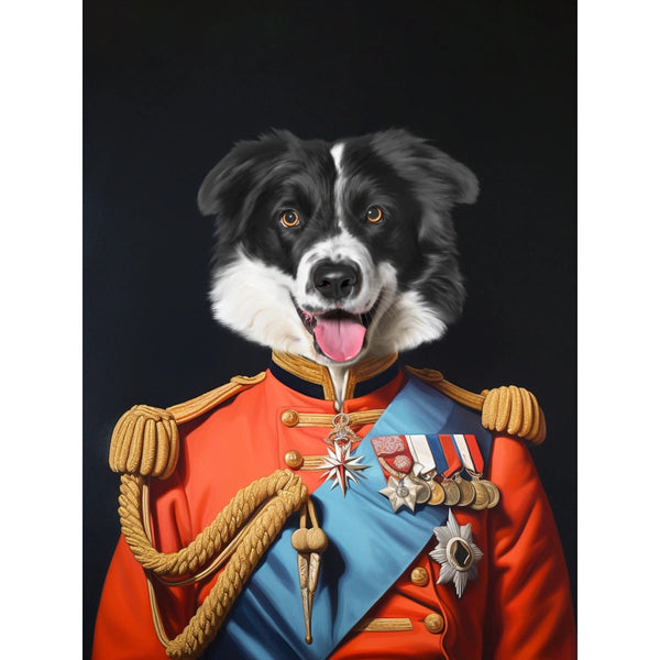 Margrave: Custom Digital Download Pet Portrait | royal pet portrait | Paw & Glory