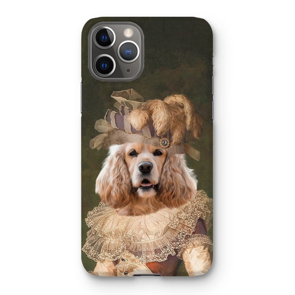 Pet Portraits | Marie Antoinette: Custom Pet Phone Case | Paw & Glory