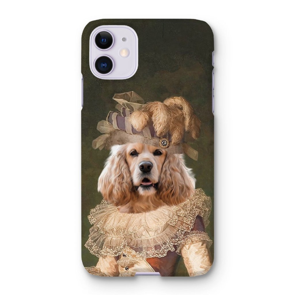 Pet Portraits | Marie Antoinette: Custom Pet Phone Case | Paw & Glory