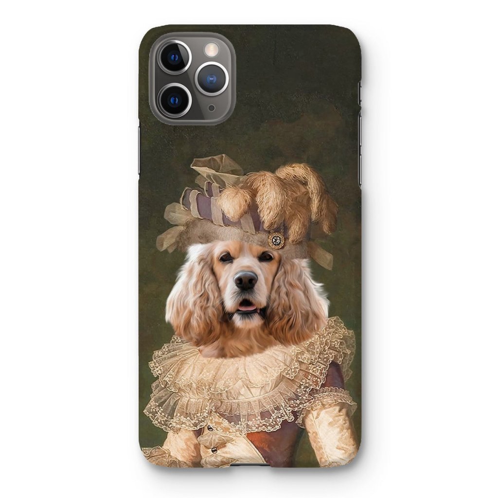 Pet Portraits | Marie Antoinette: Custom Pet Phone Case | Paw & Glory