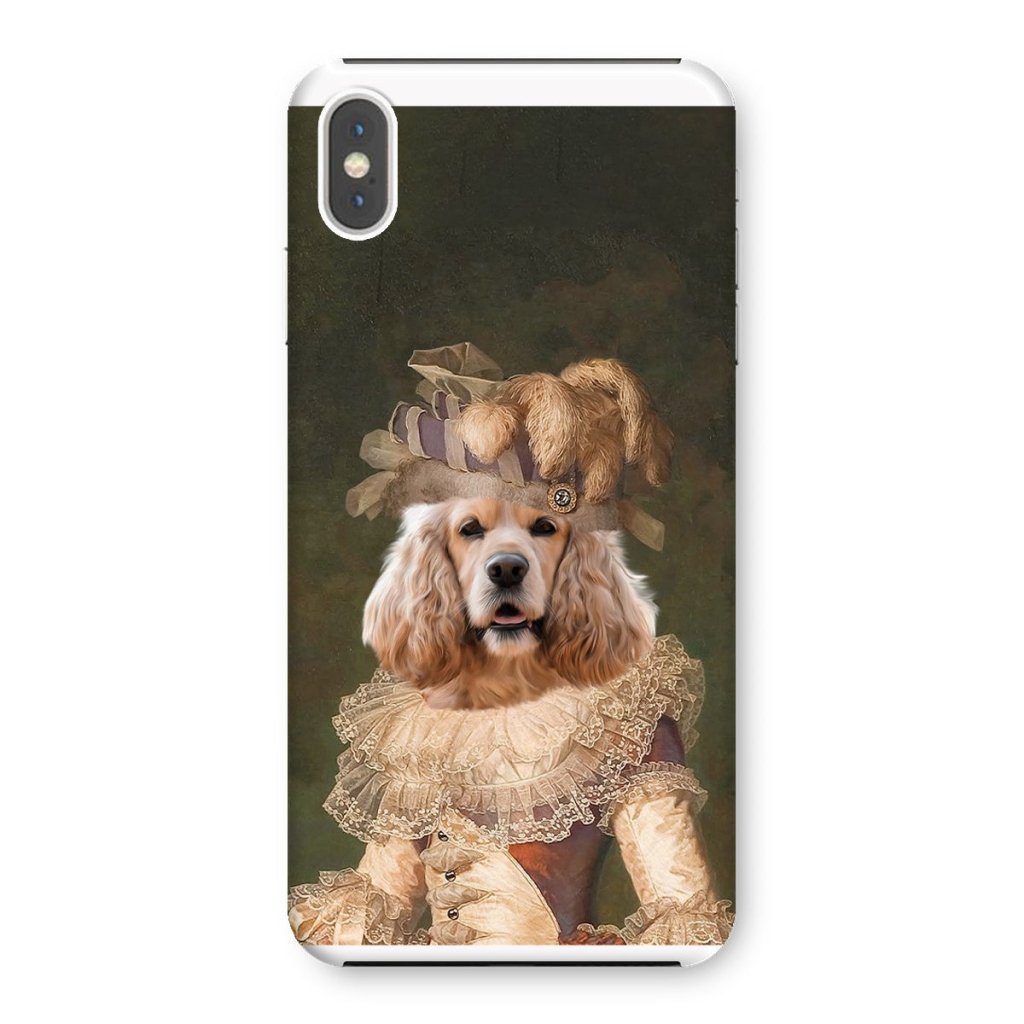 Pet Portraits | Marie Antoinette: Custom Pet Phone Case | Paw & Glory