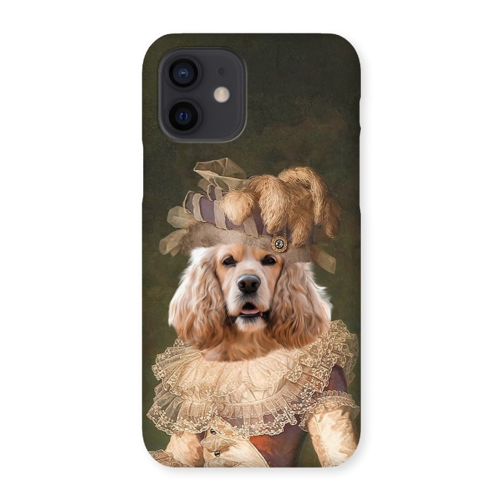 Pet Portraits | Marie Antoinette: Custom Pet Phone Case | Paw & Glory