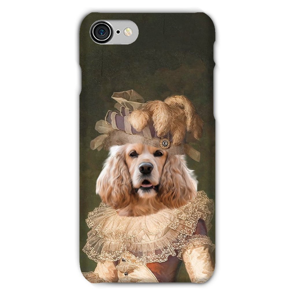 Pet Portraits | Marie Antoinette: Custom Pet Phone Case | Paw & Glory