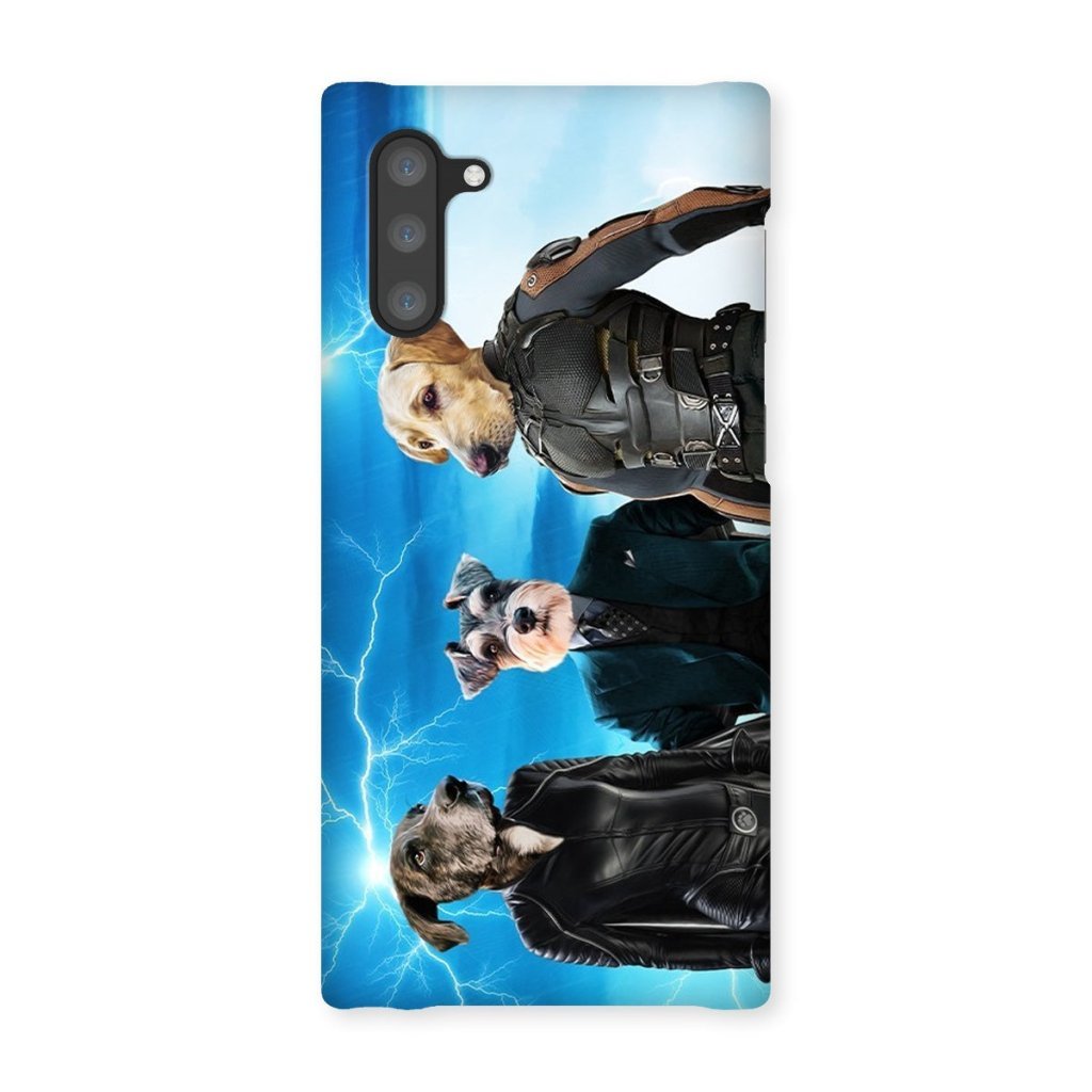 Pet Portraits | Marvellous Trio: Custom Phone Case | Paw & Glory