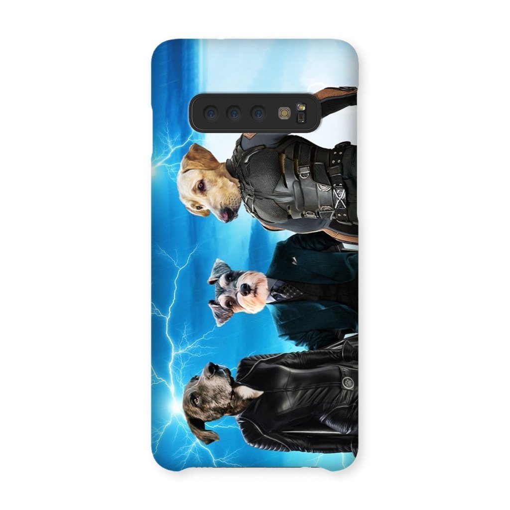 Pet Portraits | Marvellous Trio: Custom Phone Case | Paw & Glory