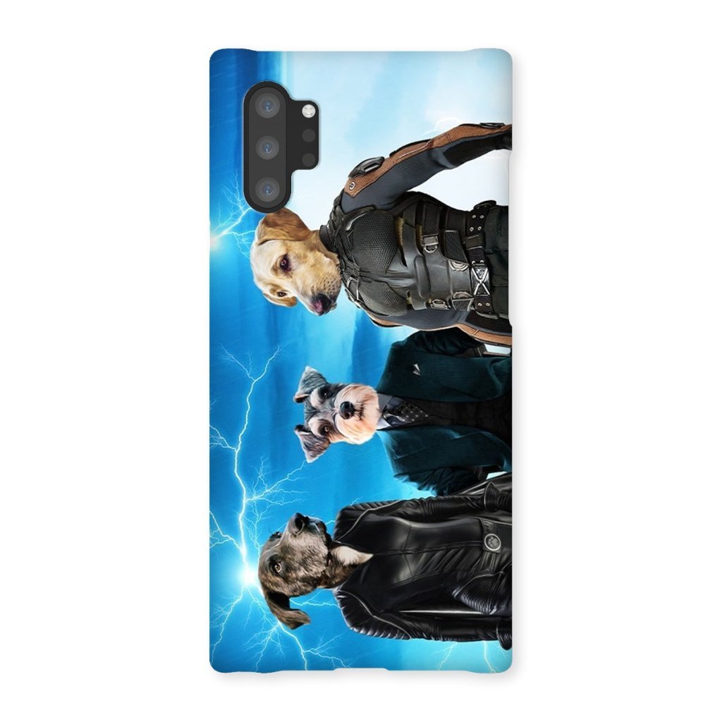 Pet Portraits | Marvellous Trio: Custom Phone Case | Paw & Glory