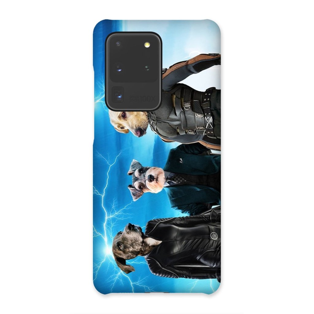 Pet Portraits | Marvellous Trio: Custom Phone Case | Paw & Glory