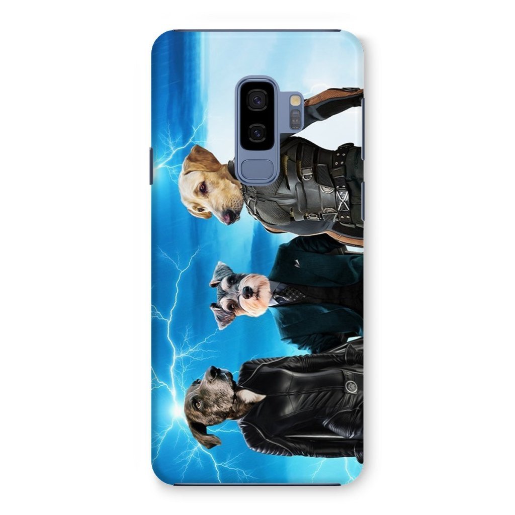 Pet Portraits | Marvellous Trio: Custom Phone Case | Paw & Glory