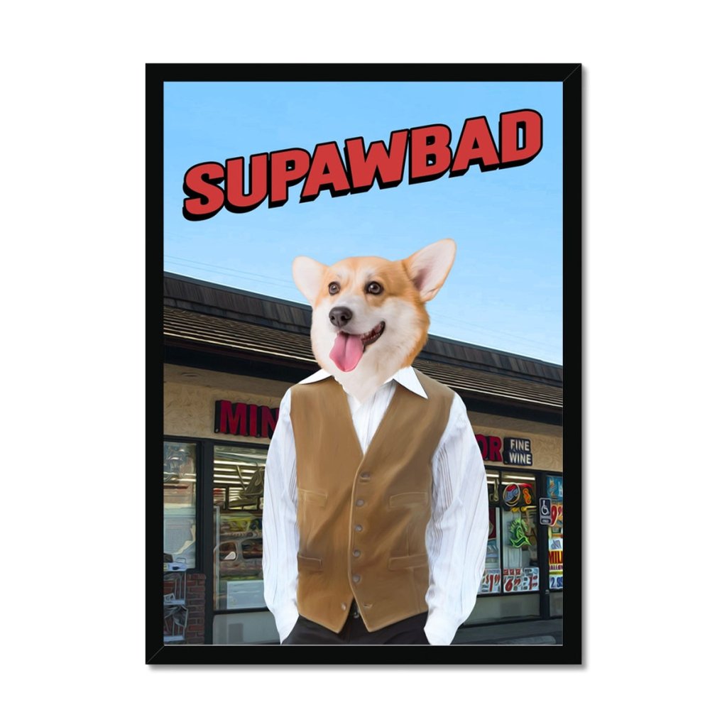 Pet Portraits | McLovin (Superbad Inspired): Custom Pet Portrait | Paw & Glory