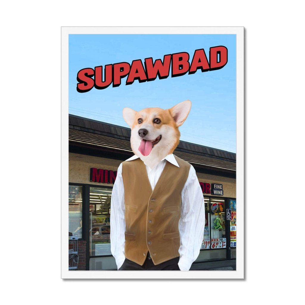 Pet Portraits | McLovin (Superbad Inspired): Custom Pet Portrait | Paw & Glory