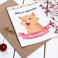 Meowy Christmas Cartoon Greetings Cards