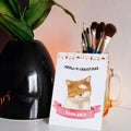 Meowy Christmas Watercolor Greetings Cards