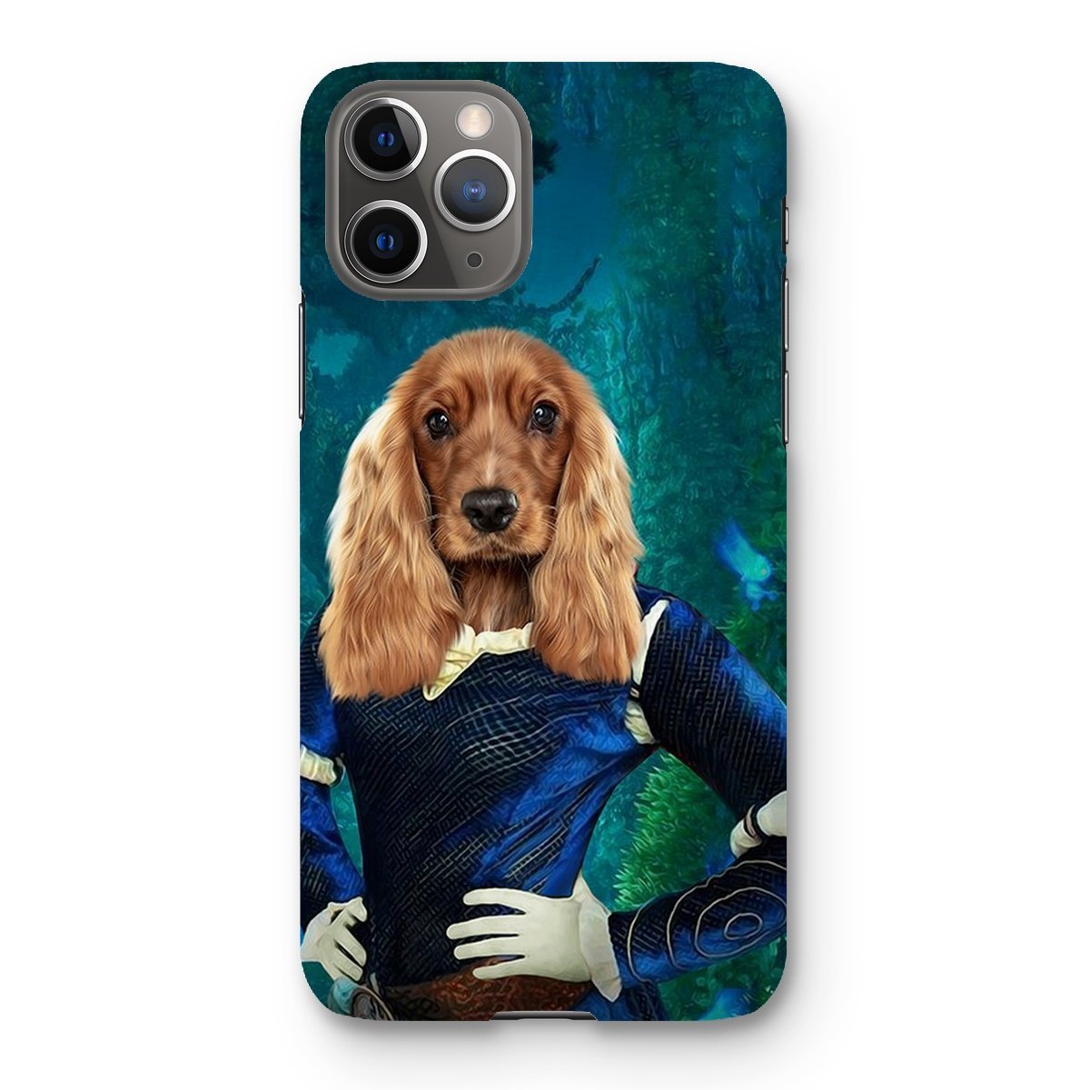 Pet Portraits | Merida (Brave Inspired): Custom Pet Phone Case | Paw & Glory