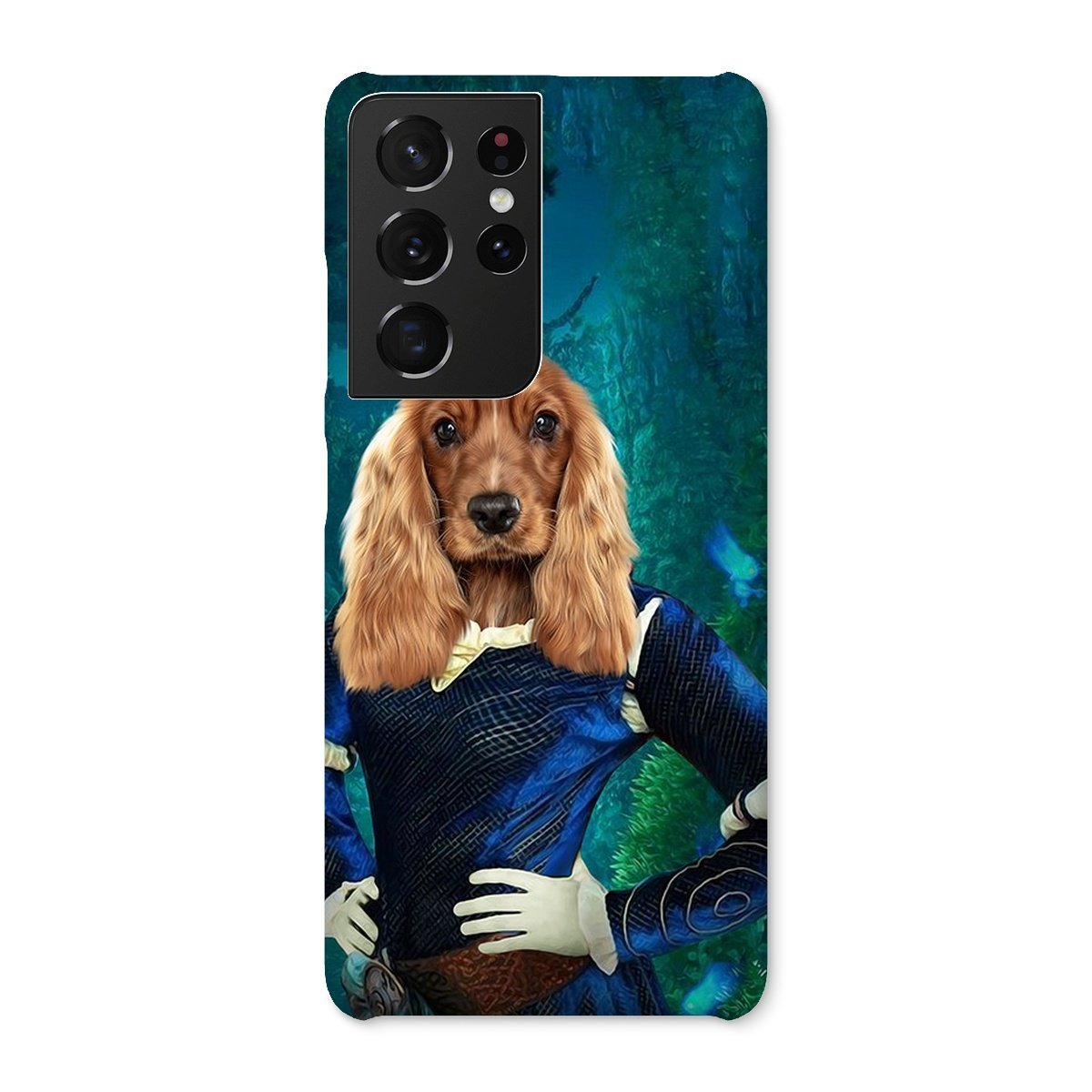 Pet Portraits | Merida (Brave Inspired): Custom Pet Phone Case | Paw & Glory