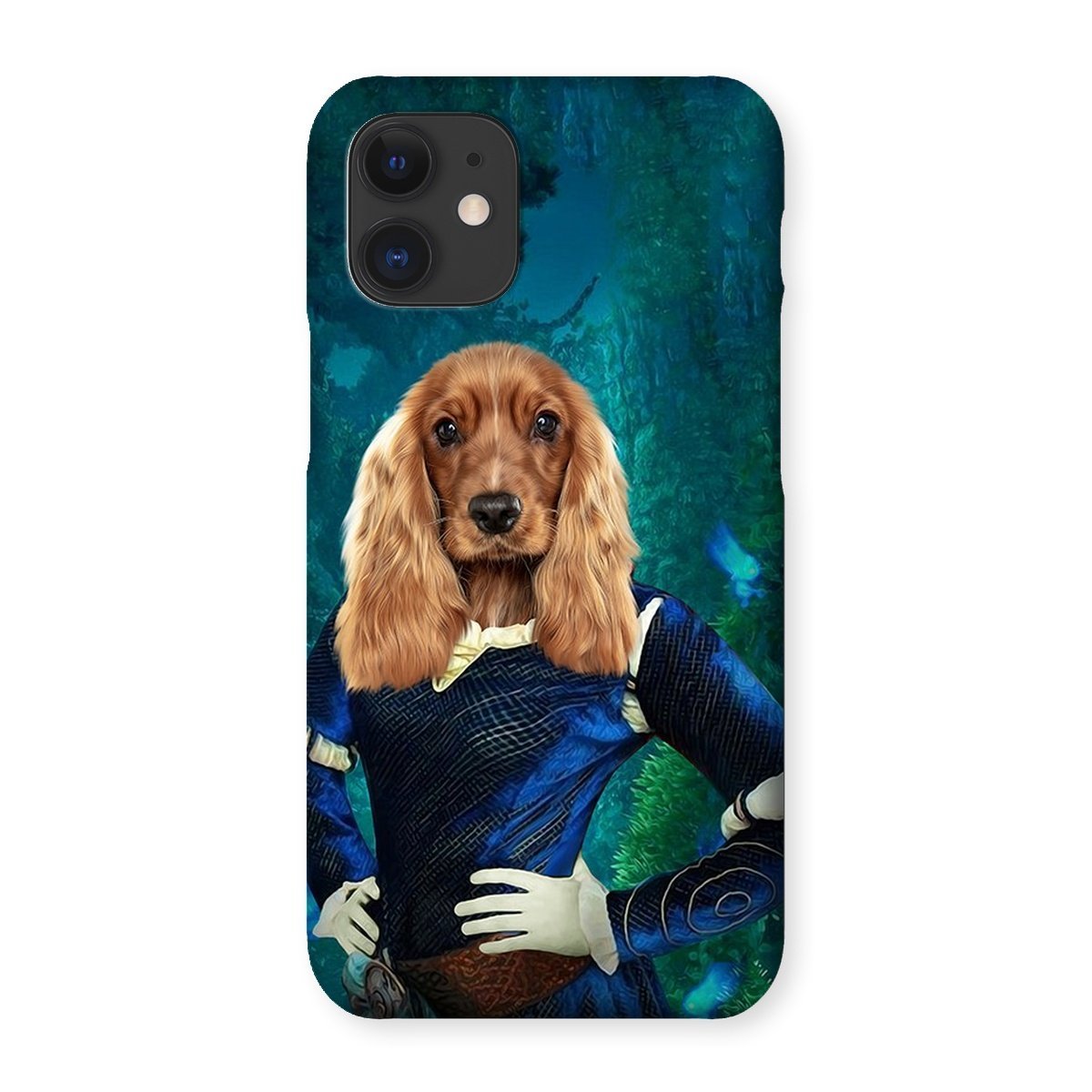 Pet Portraits | Merida (Brave Inspired): Custom Pet Phone Case | Paw & Glory