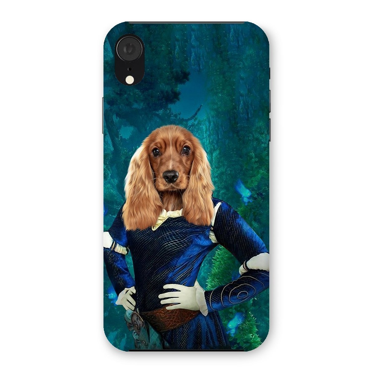 Pet Portraits | Merida (Brave Inspired): Custom Pet Phone Case | Paw & Glory