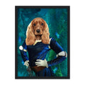 Highland Princess: Custom Pet Portrait