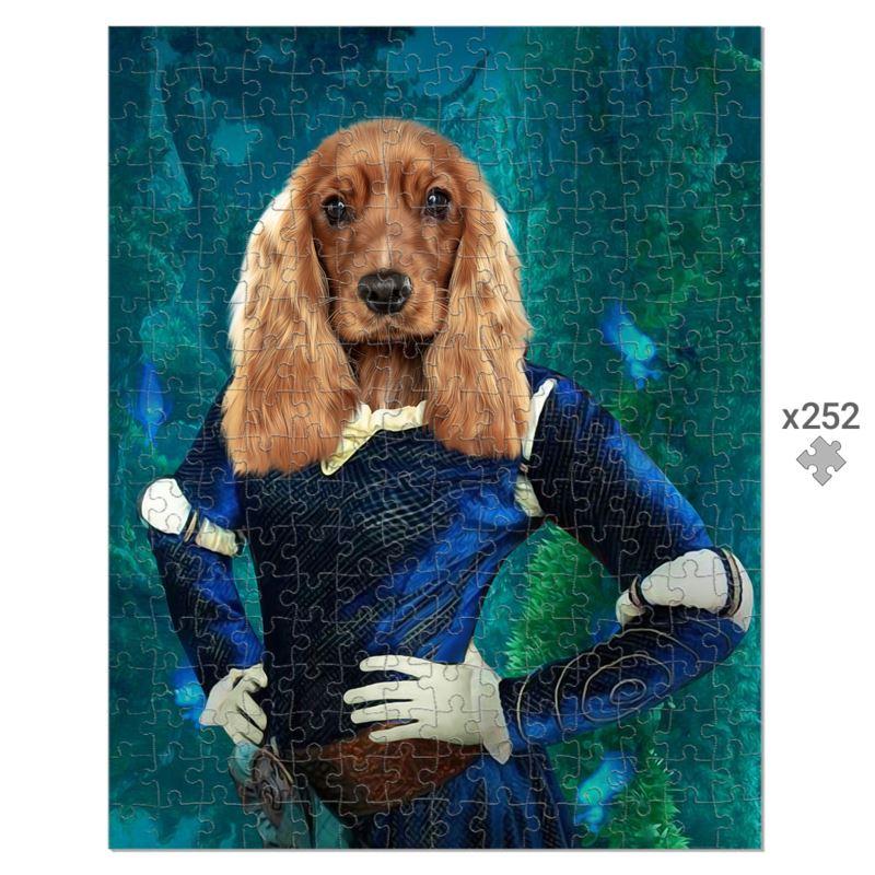 Highland Princess Custom Pet Puzzle | Pet Lover Gift | Paw & Glory