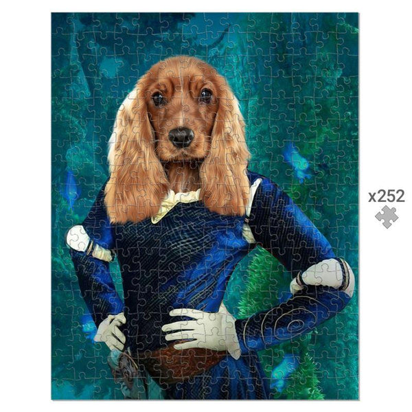 Highland Princess Custom Pet Puzzle | Pet Lover Gift | Paw & Glory