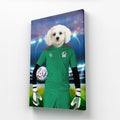 Mexico Football Team (FIFA 2022): Custom Pet Canvas